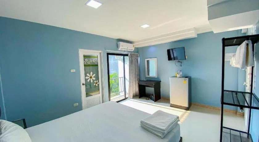 Bed in Delighted Bangkok Hotel