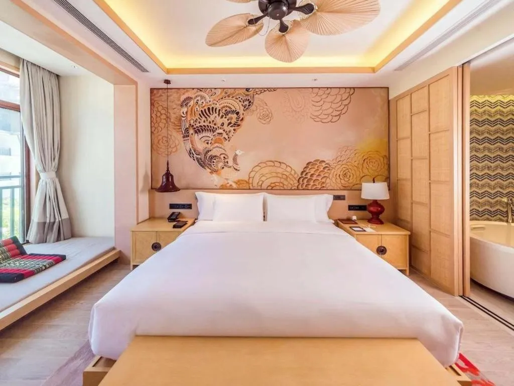 Bed in Angsana Xishuangbanna