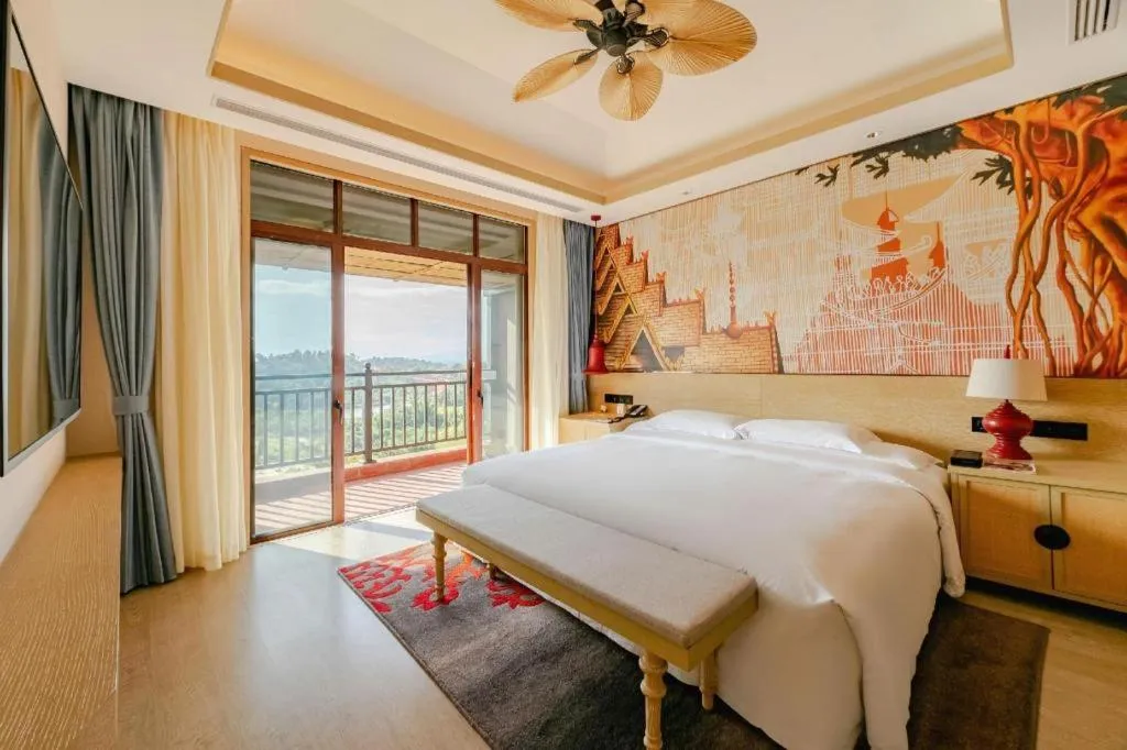 Bed in Angsana Xishuangbanna