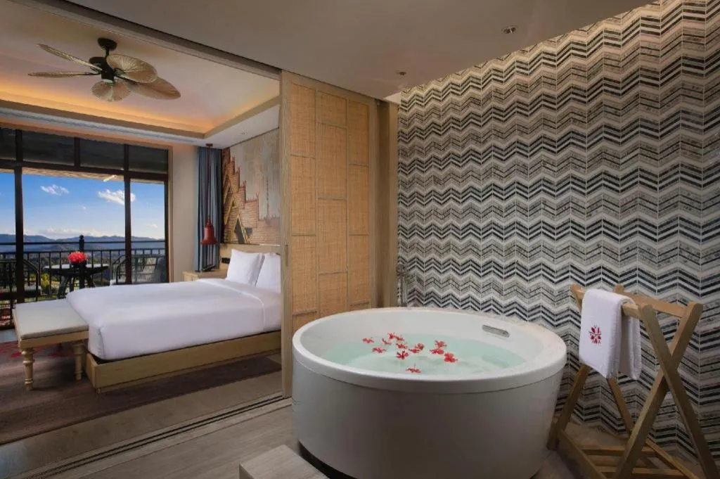 Bed in Angsana Xishuangbanna