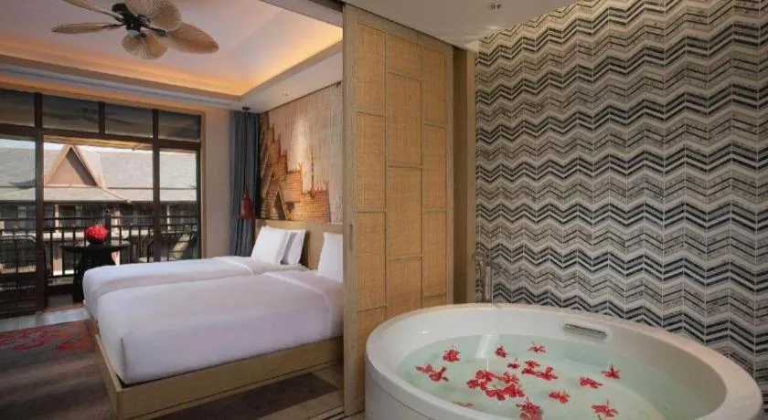 Bed in Angsana Xishuangbanna