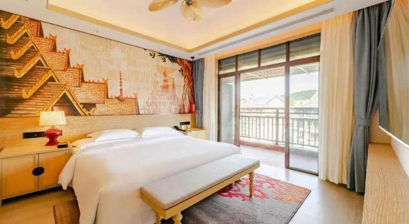 Bed in Angsana Xishuangbanna