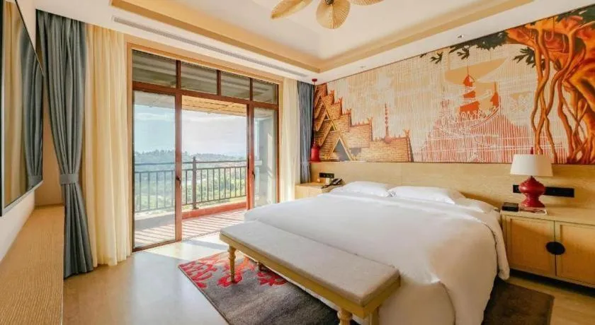 Bed in Angsana Xishuangbanna