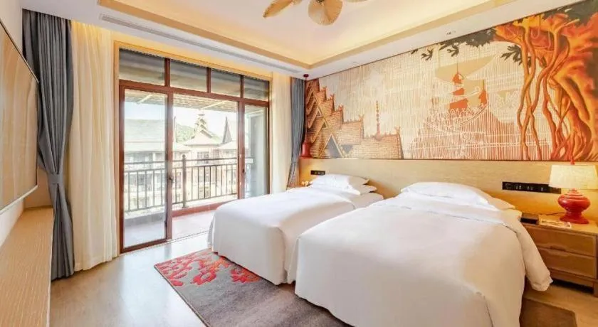 Bed in Angsana Xishuangbanna