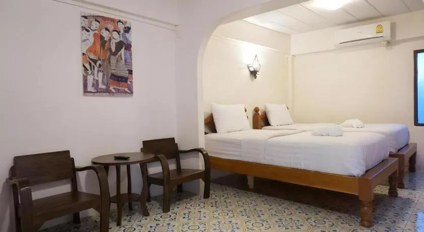 Bed in Nan Lanna Hotel