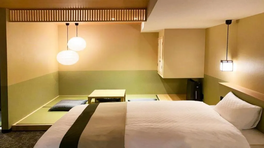 Bed in Rinn Gion Yasaka