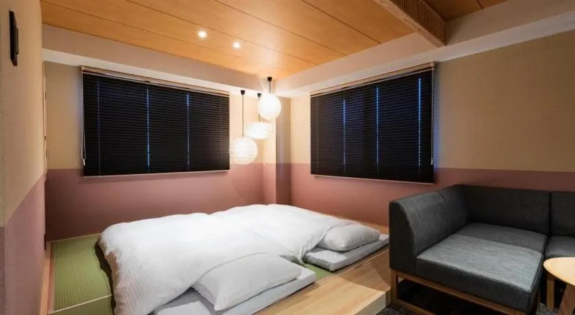 Bed in Rinn Gion Yasaka