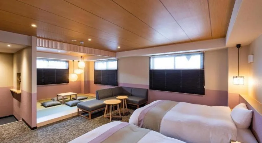 Bed in Rinn Gion Yasaka