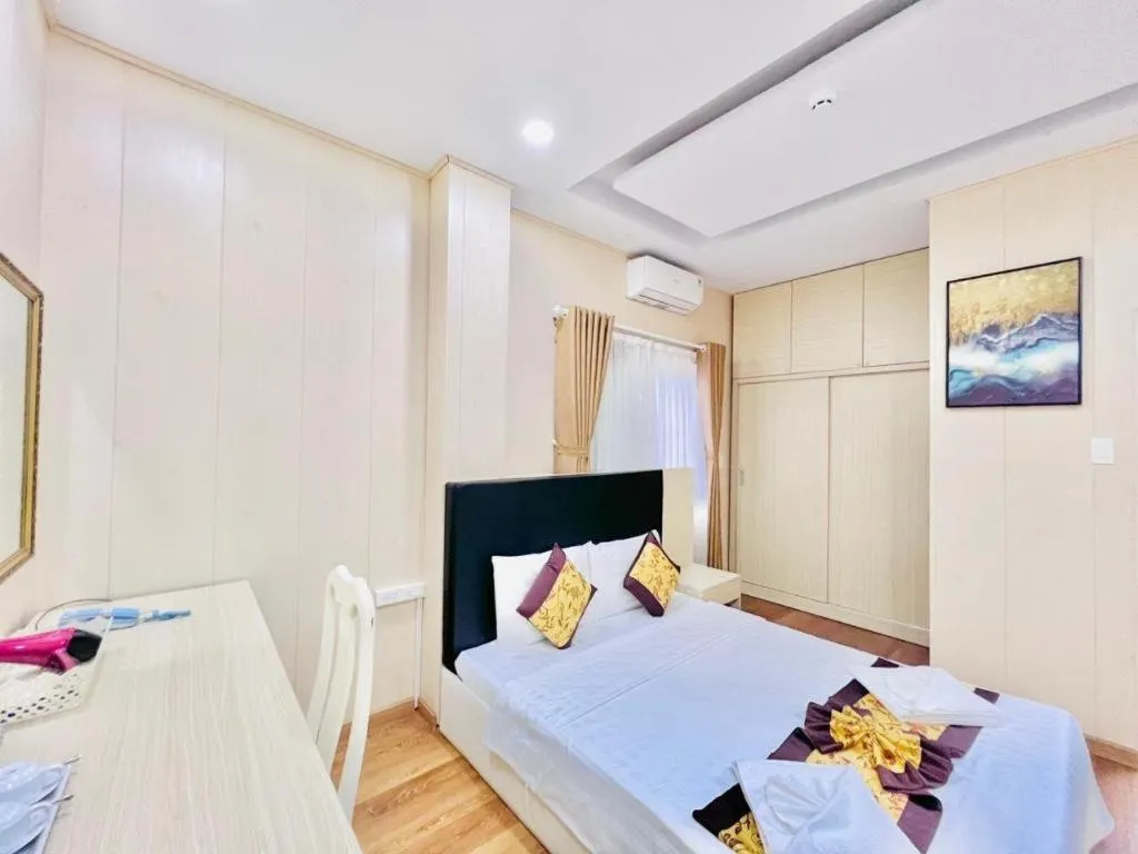 Bed in Truc Huyen Hotel