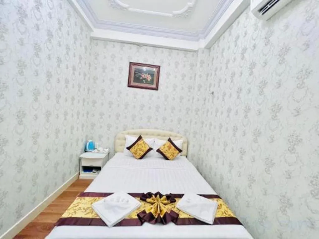 Bed in Truc Huyen Hotel