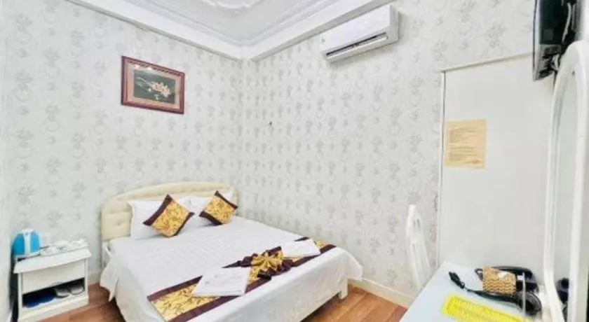 Bed in Truc Huyen Hotel