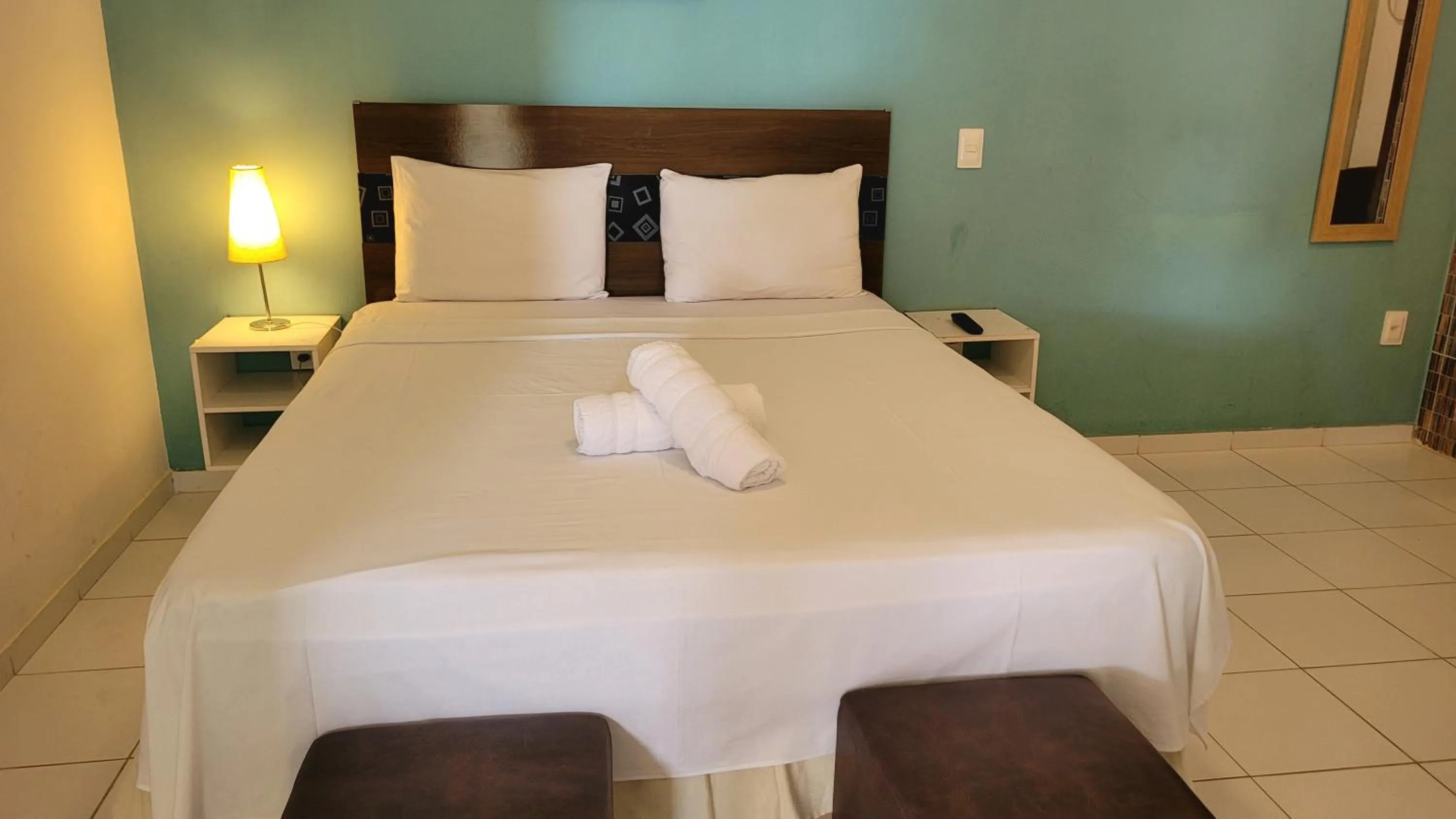 Bed in Pousada Estalagem Da Serra