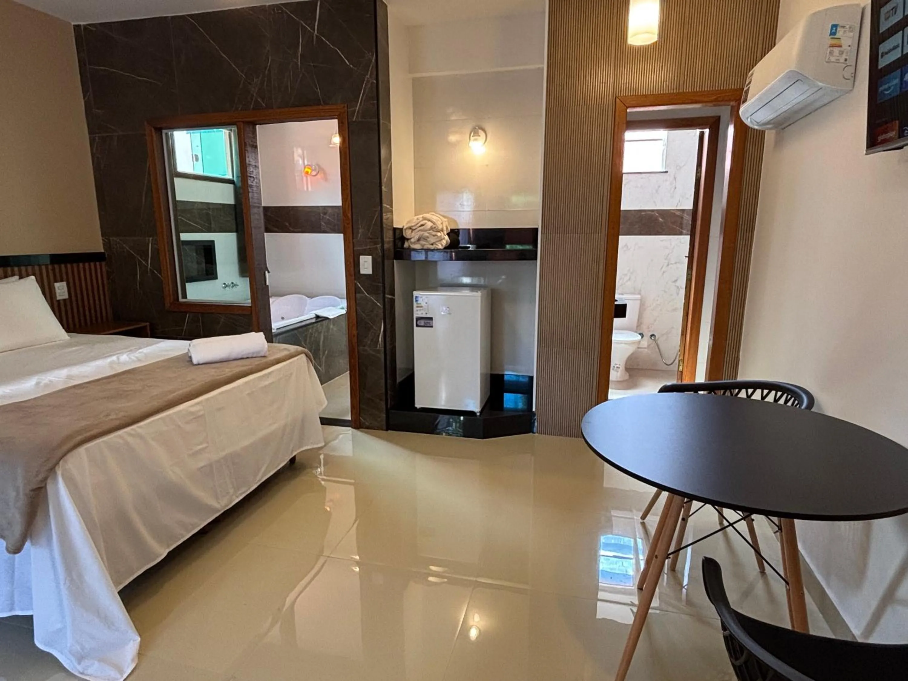 Bed in Pousada Estalagem Da Serra