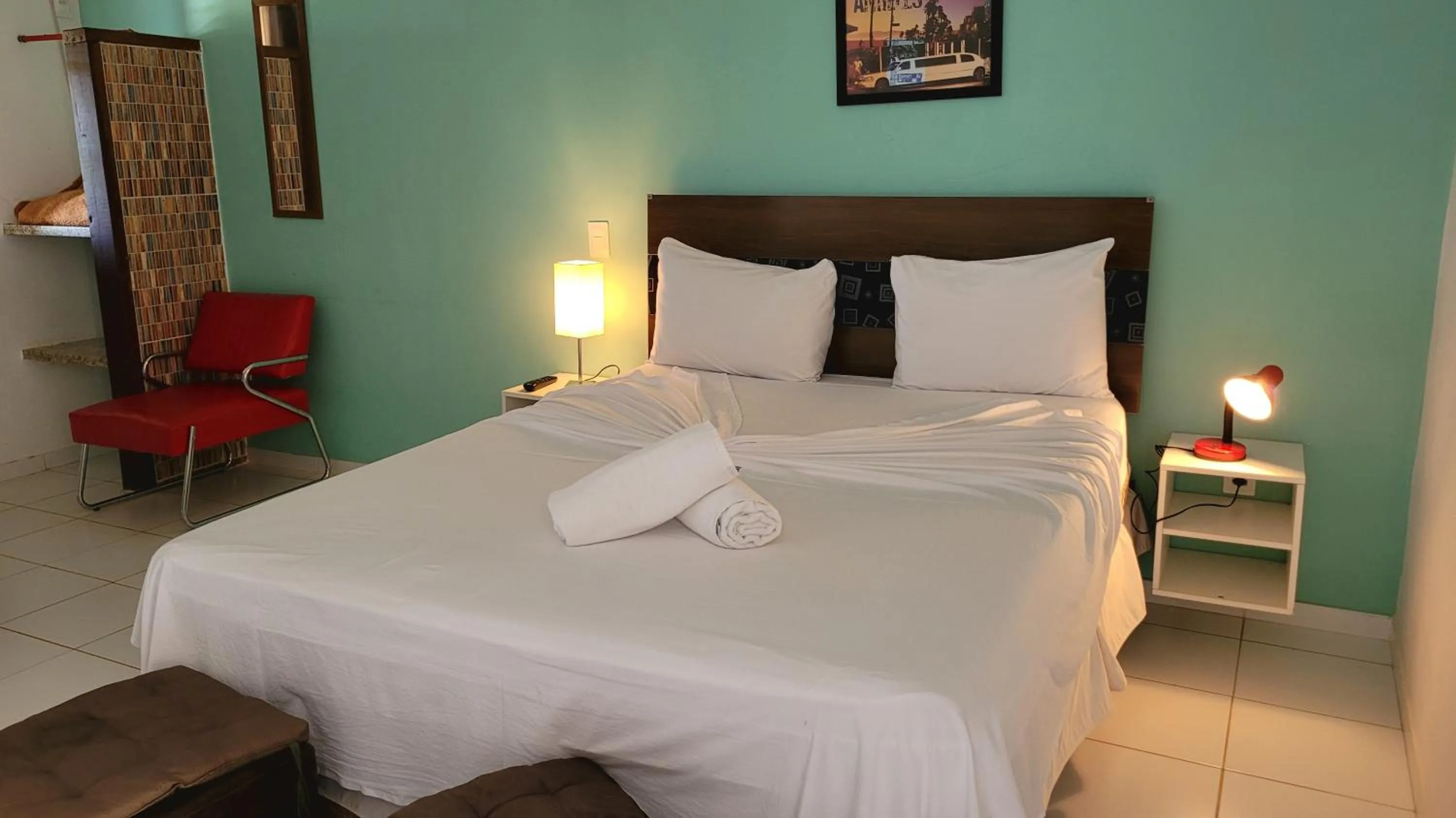 Bed in Pousada Estalagem Da Serra