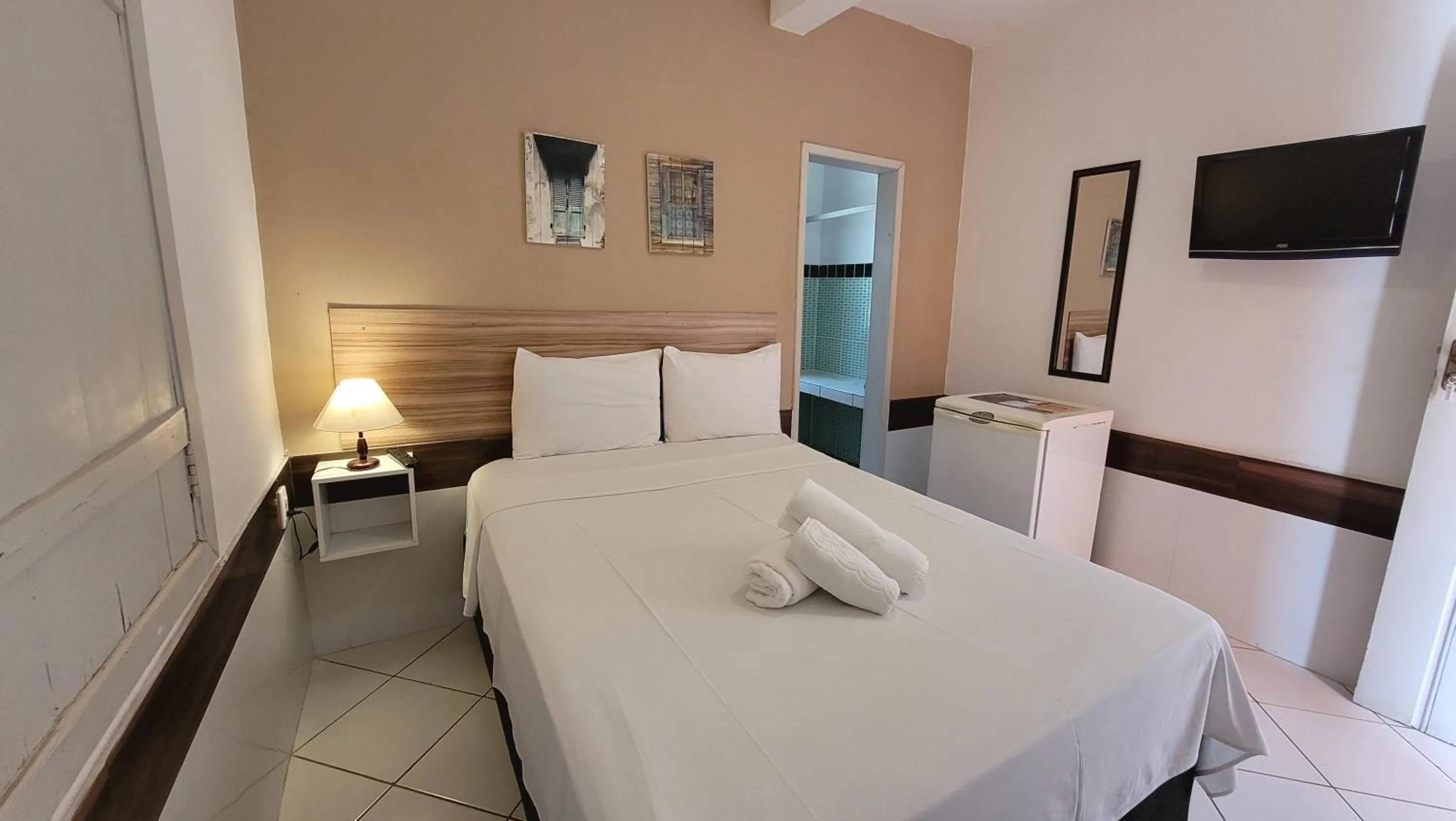 Bed in Pousada Estalagem Da Serra