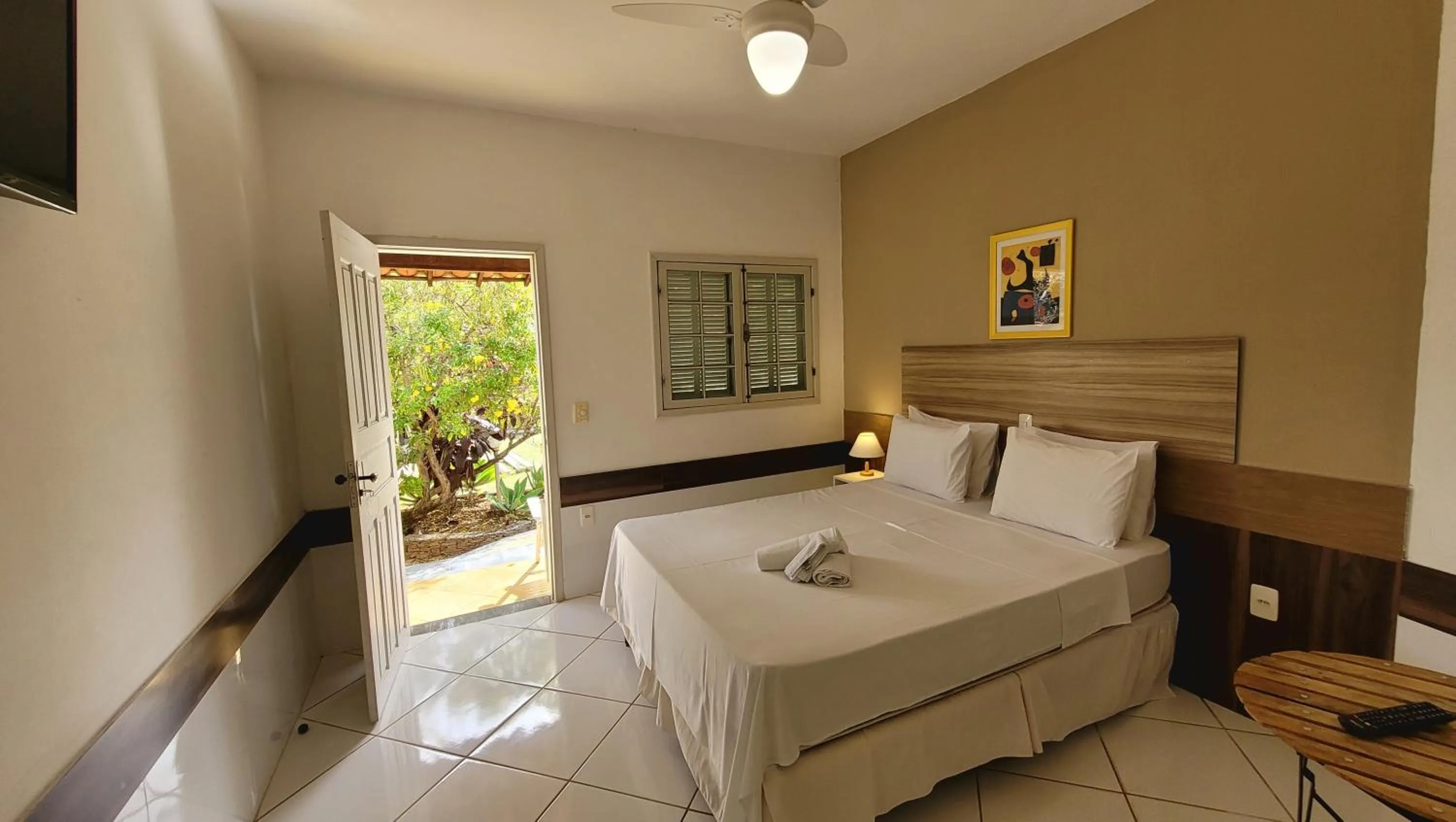 Bed in Pousada Estalagem Da Serra