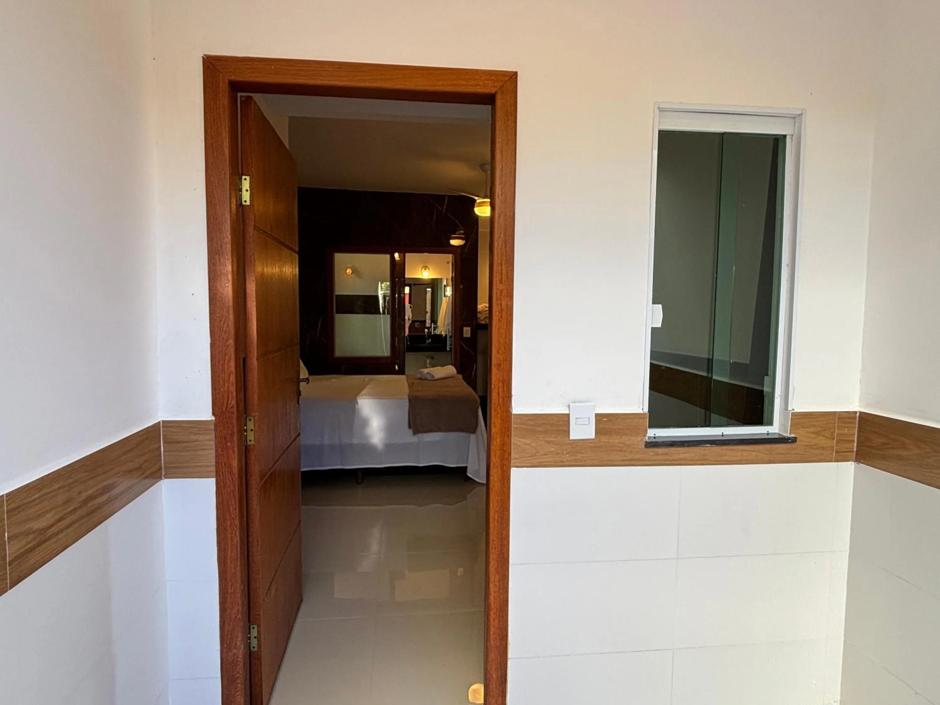 Bed in Pousada Estalagem Da Serra