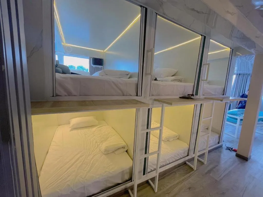 Bed in Heavenchy Hotel