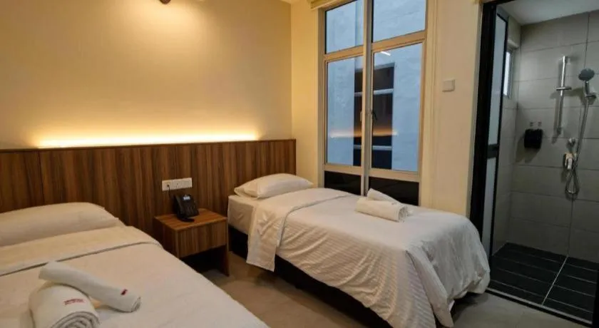 Bed in Weiss Hotels Kepong Baru