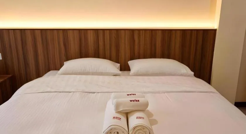 Bed in Weiss Hotels Kepong Baru