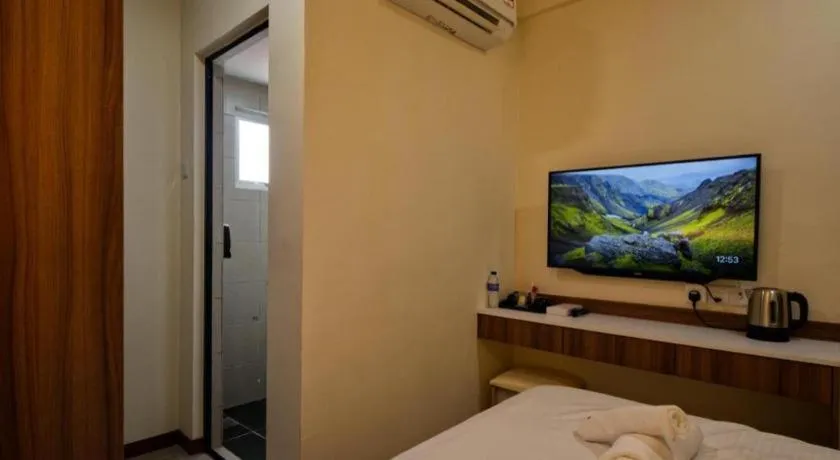 Bed in Weiss Hotels Kepong Baru