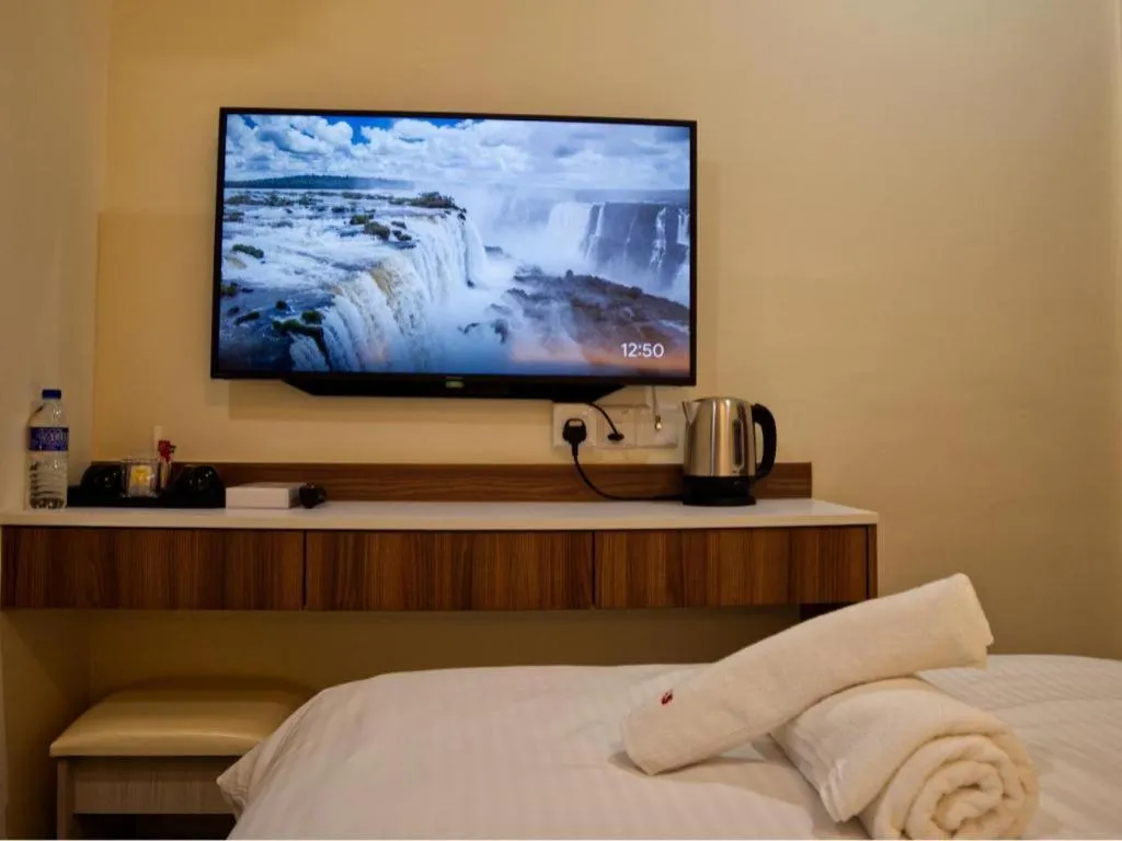 Bed in Weiss Hotels Kepong Baru