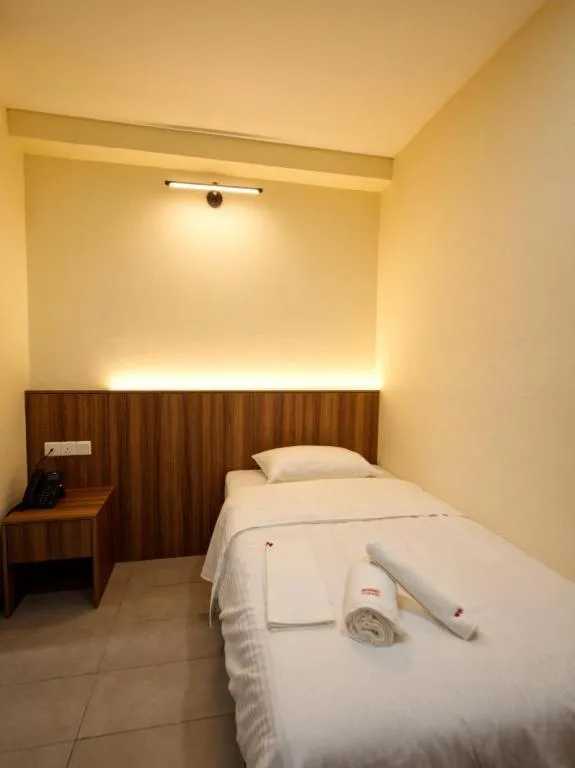 Bed in Weiss Hotels Kepong Baru