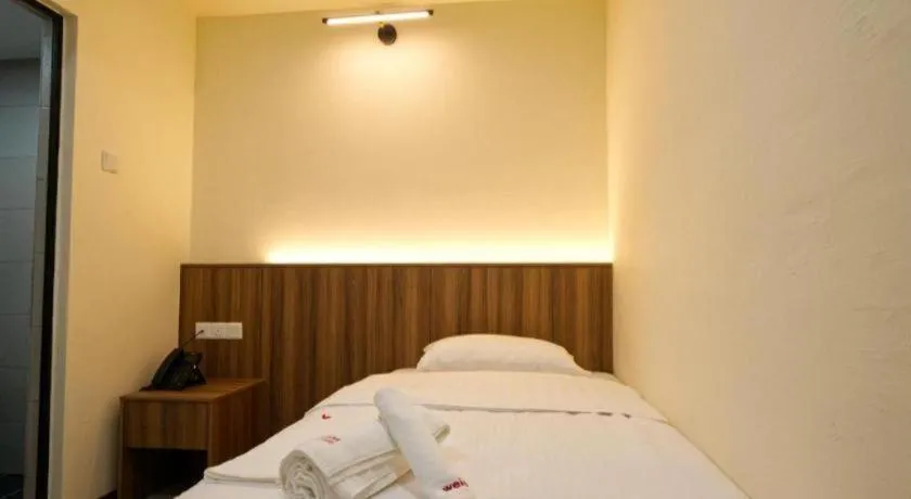 Bed in Weiss Hotels Kepong Baru