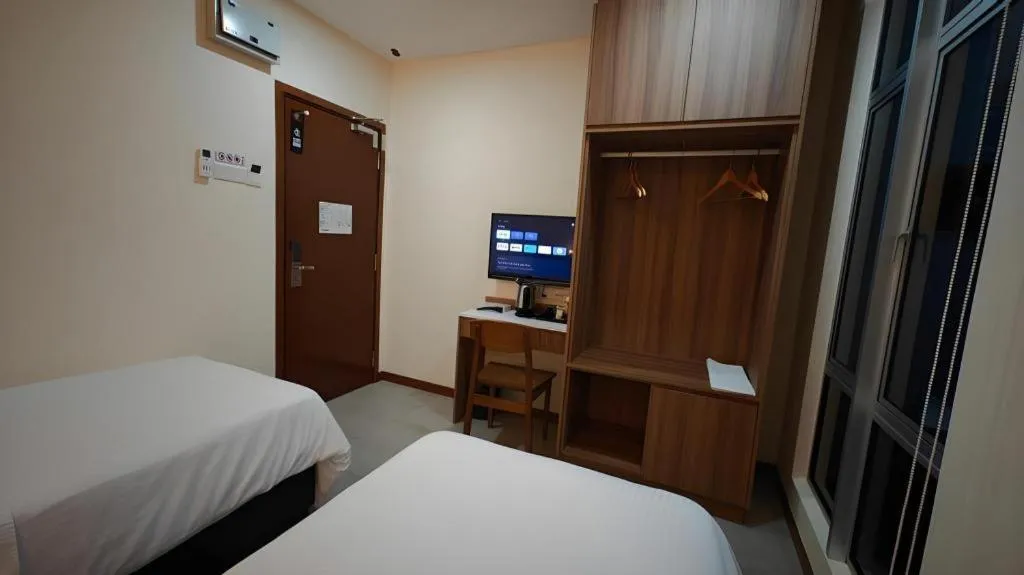 Bed in Weiss Hotels Kepong Baru