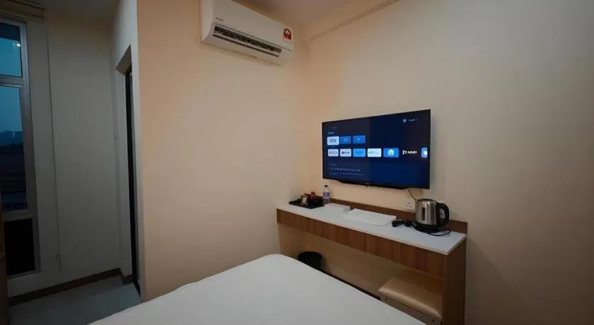 Bed in Weiss Hotels Kepong Baru