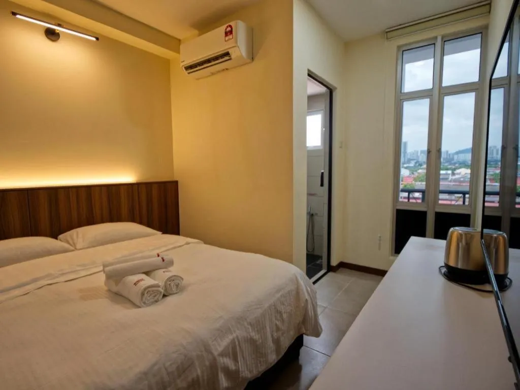 Bed in Weiss Hotels Kepong Baru