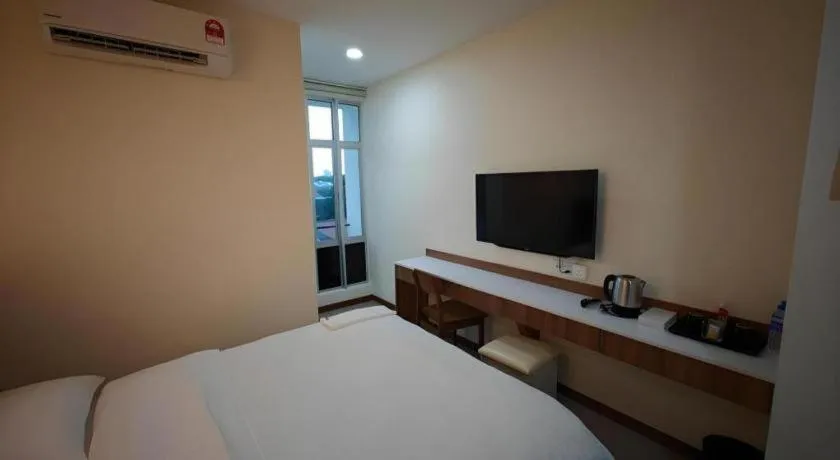 Bed in Weiss Hotels Kepong Baru