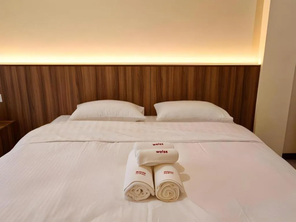 Bed in Weiss Hotels Kepong Baru