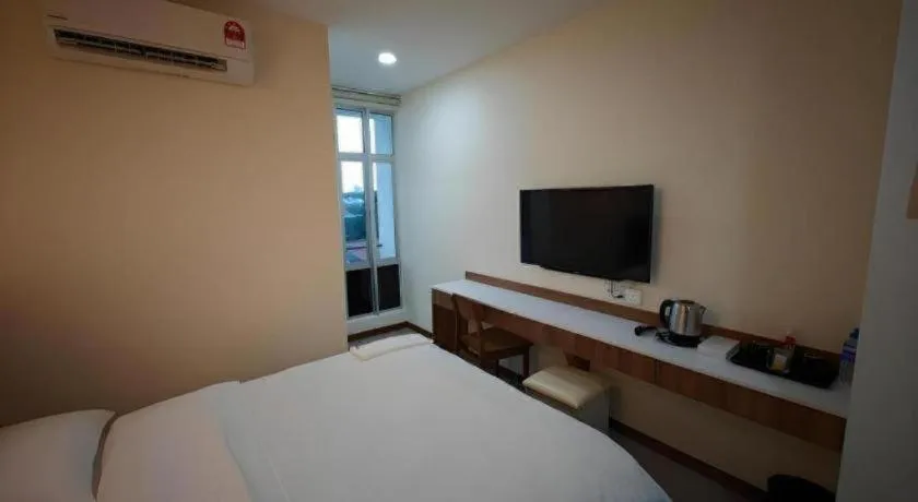 Bed in Weiss Hotels Kepong Baru