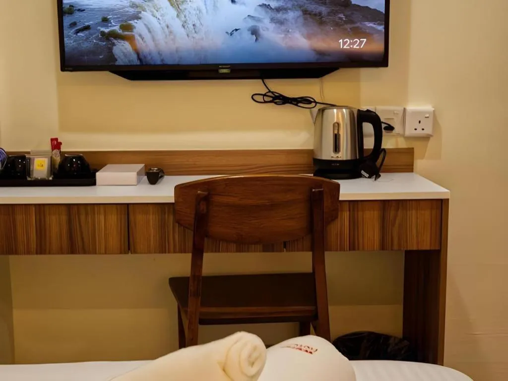 Bed in Weiss Hotels Kepong Baru