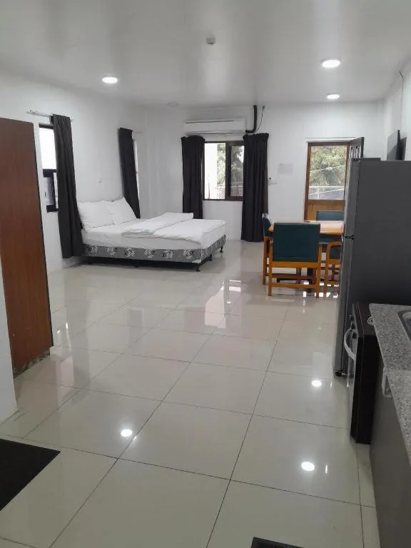 Bed in White Diamond Apartment