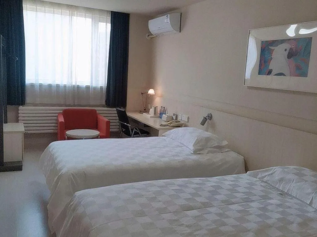 Bed in Jinjiang Inn Tianjin Changjiang Avenue