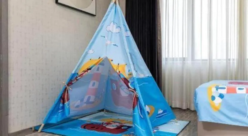 Bed in Jinjiang Metropolo Hotel Shenyang Country Garden Datong Lake Subway Station Branch