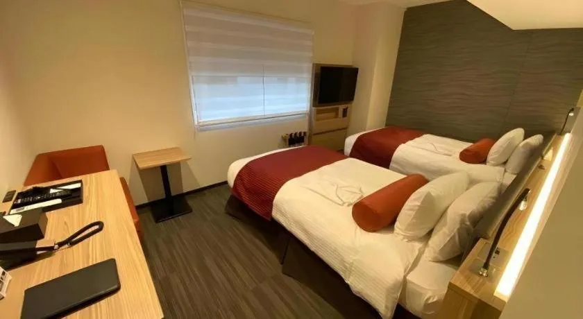 Bed in KEIKYU EX INN Hamamatsucho Daimon-Station (Tokyo)