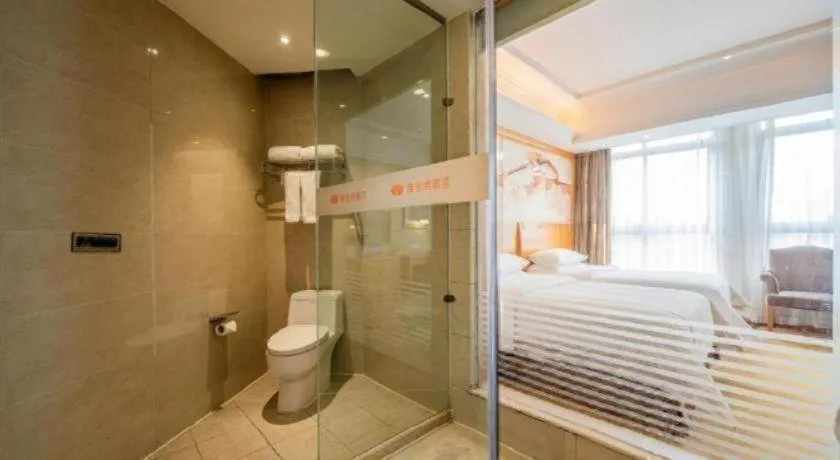 Bed in Vienna Hotel Chengdu Xinfan Furniture City