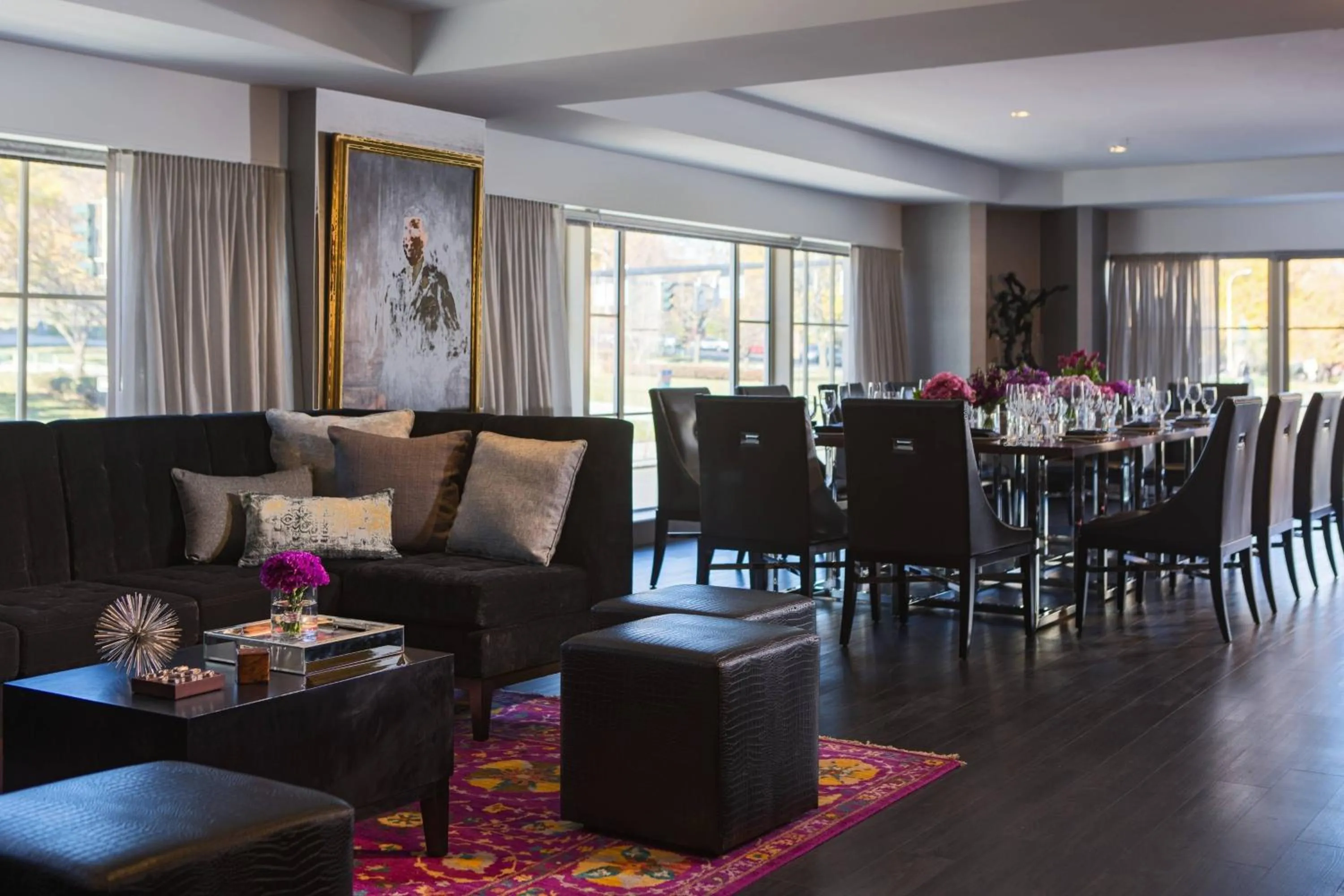 Lobby or reception in Renaissance Albany Hotel