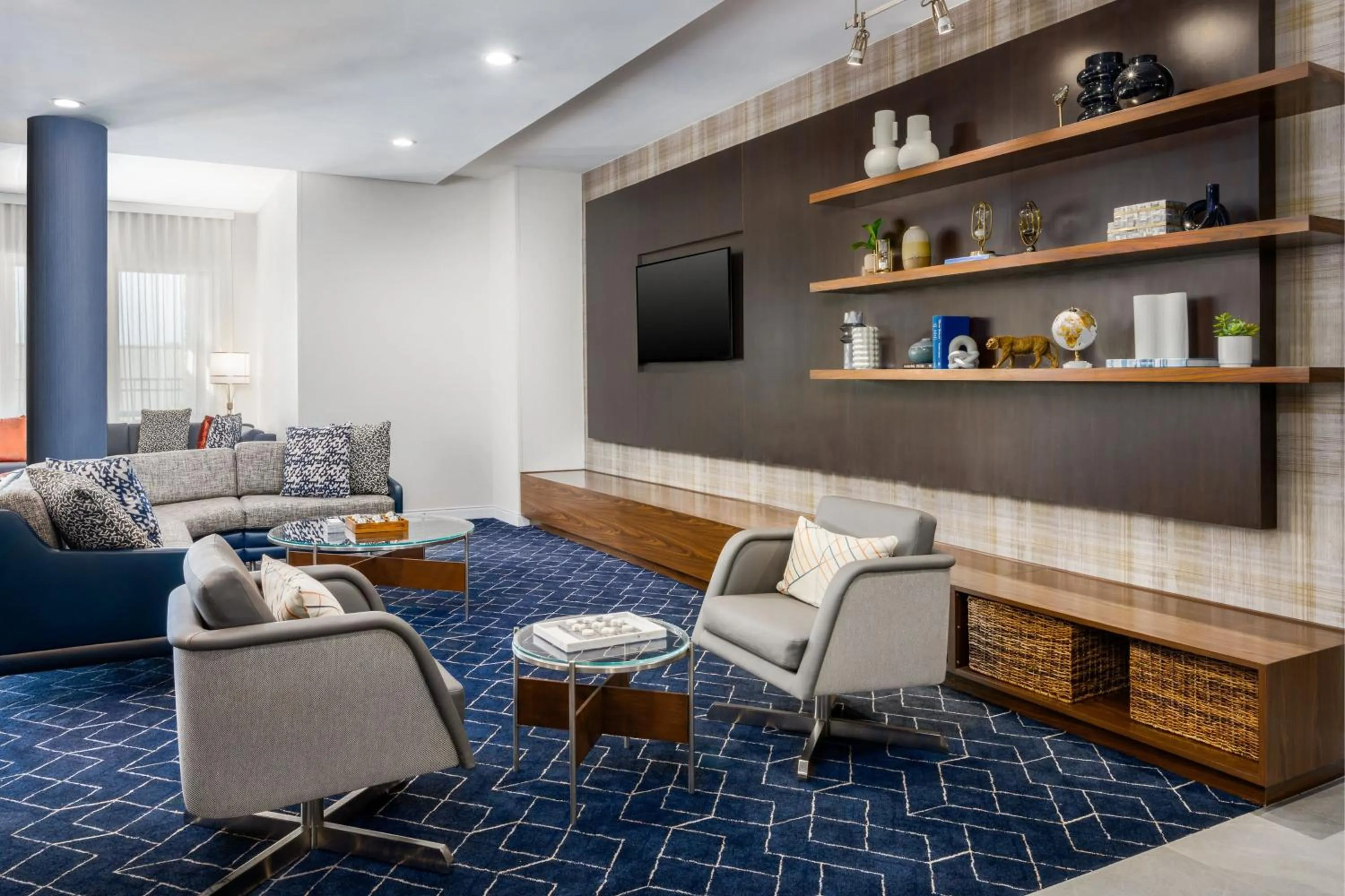 Lobby or reception in Courtyard by Marriott Auburn