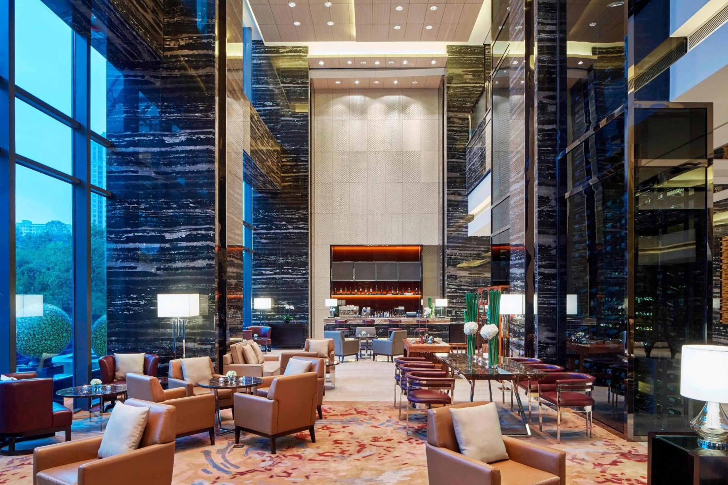 Lounge or bar in Zhuzhou Marriott Hotel