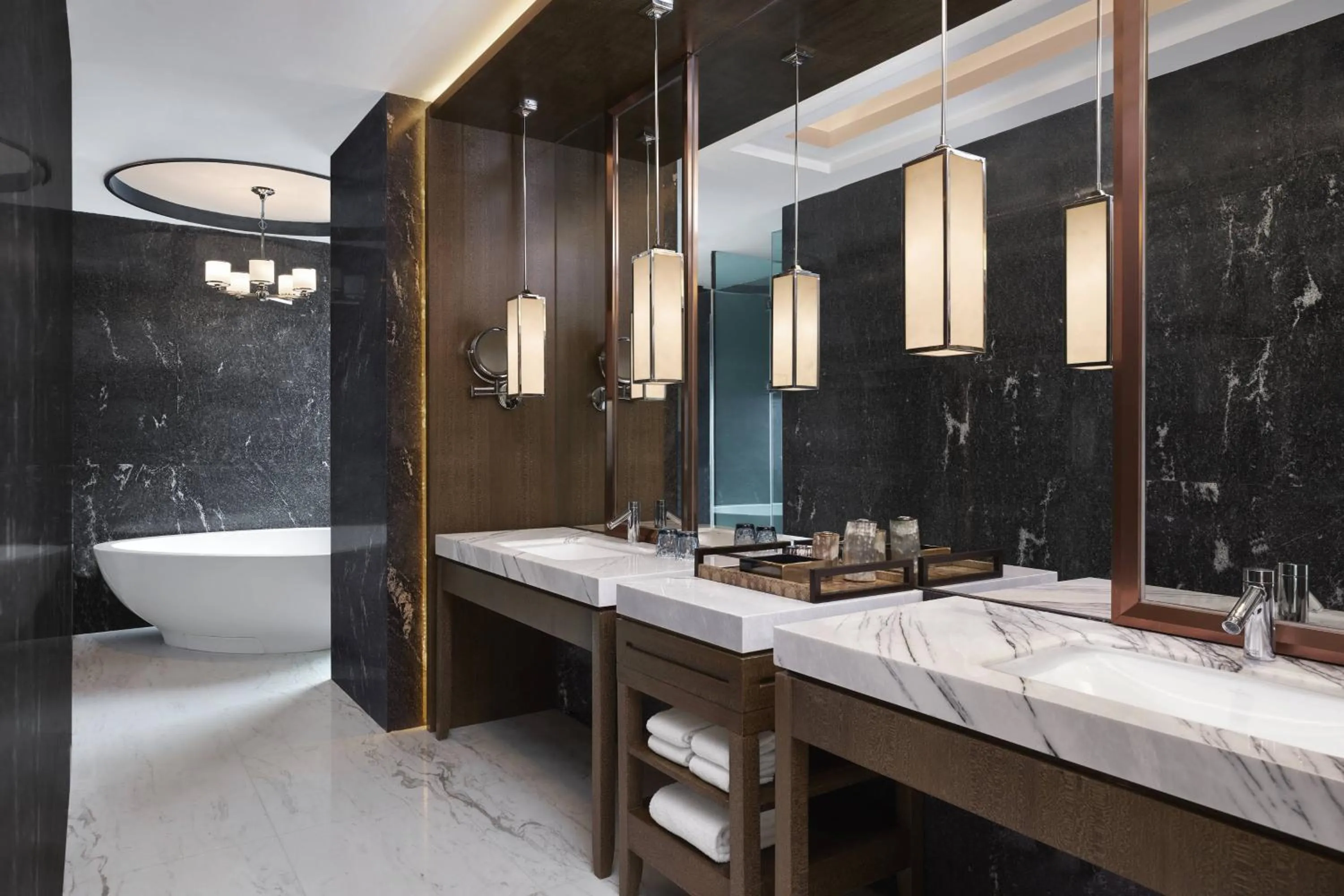 Bathroom in Zhuzhou Marriott Hotel