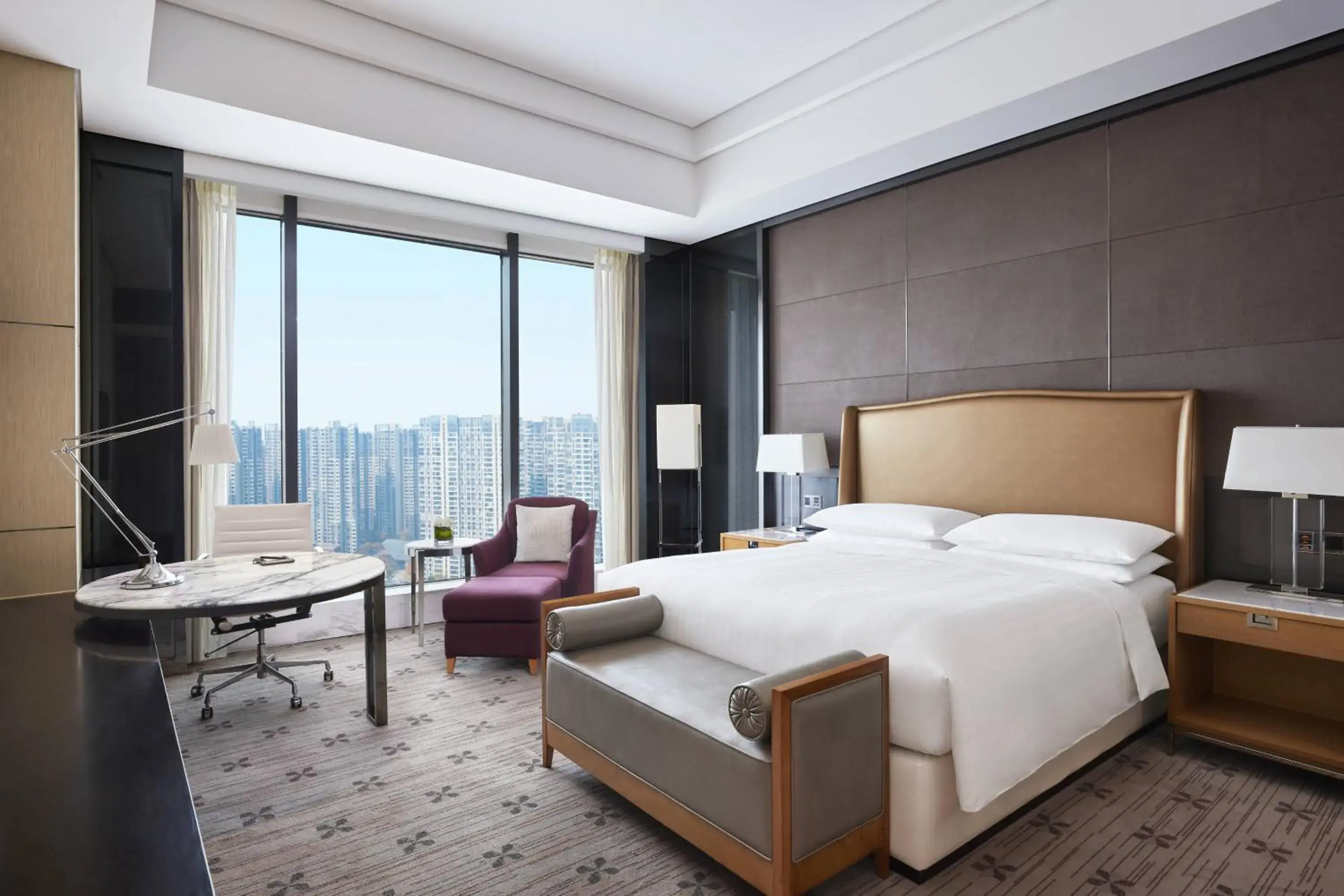 Executive King Room in Zhuzhou Marriott Hotel Executive King Room in Zhuzhou Marriott Hotel