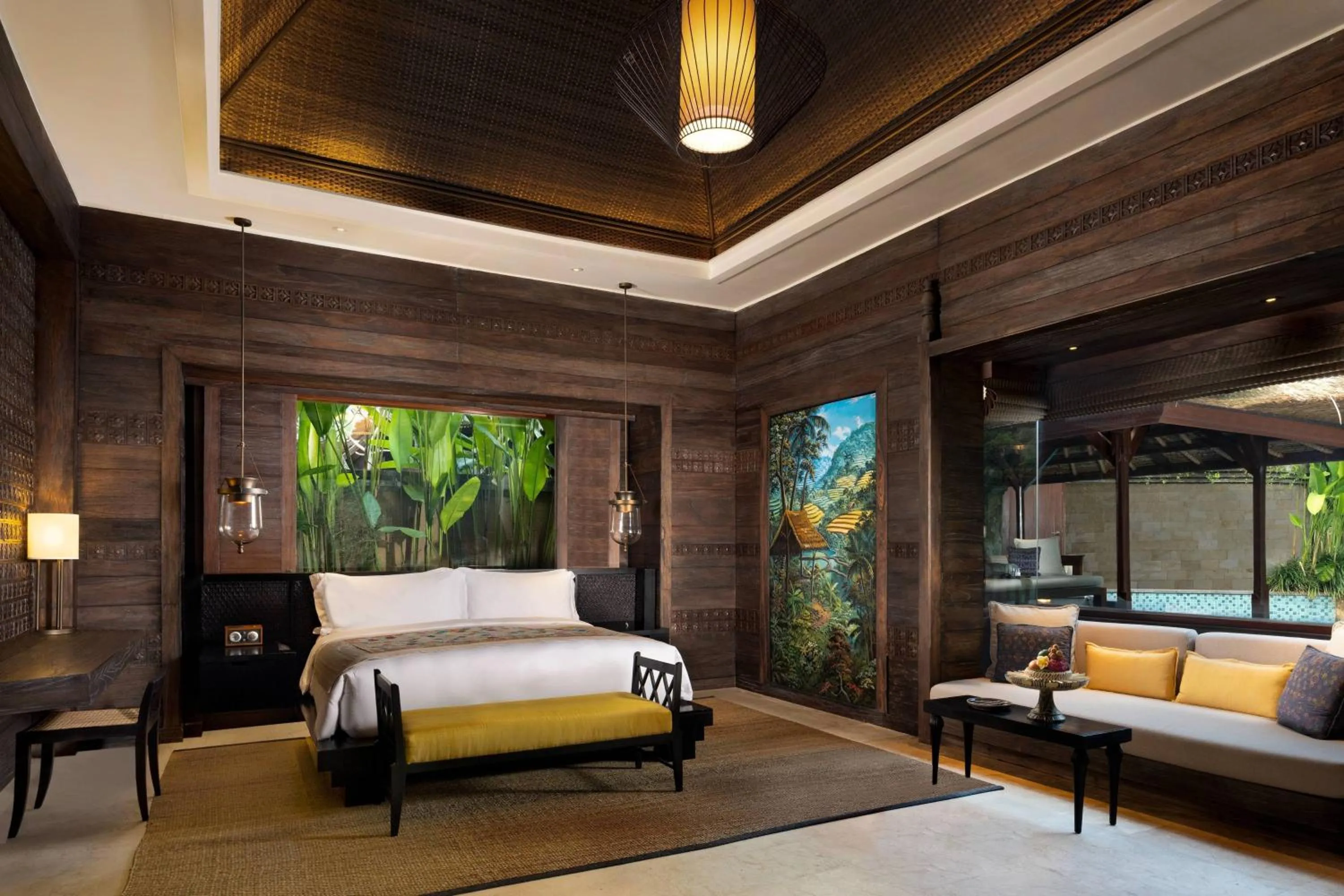 Bedroom, Bed in Mandapa, a Ritz-Carlton Reserve