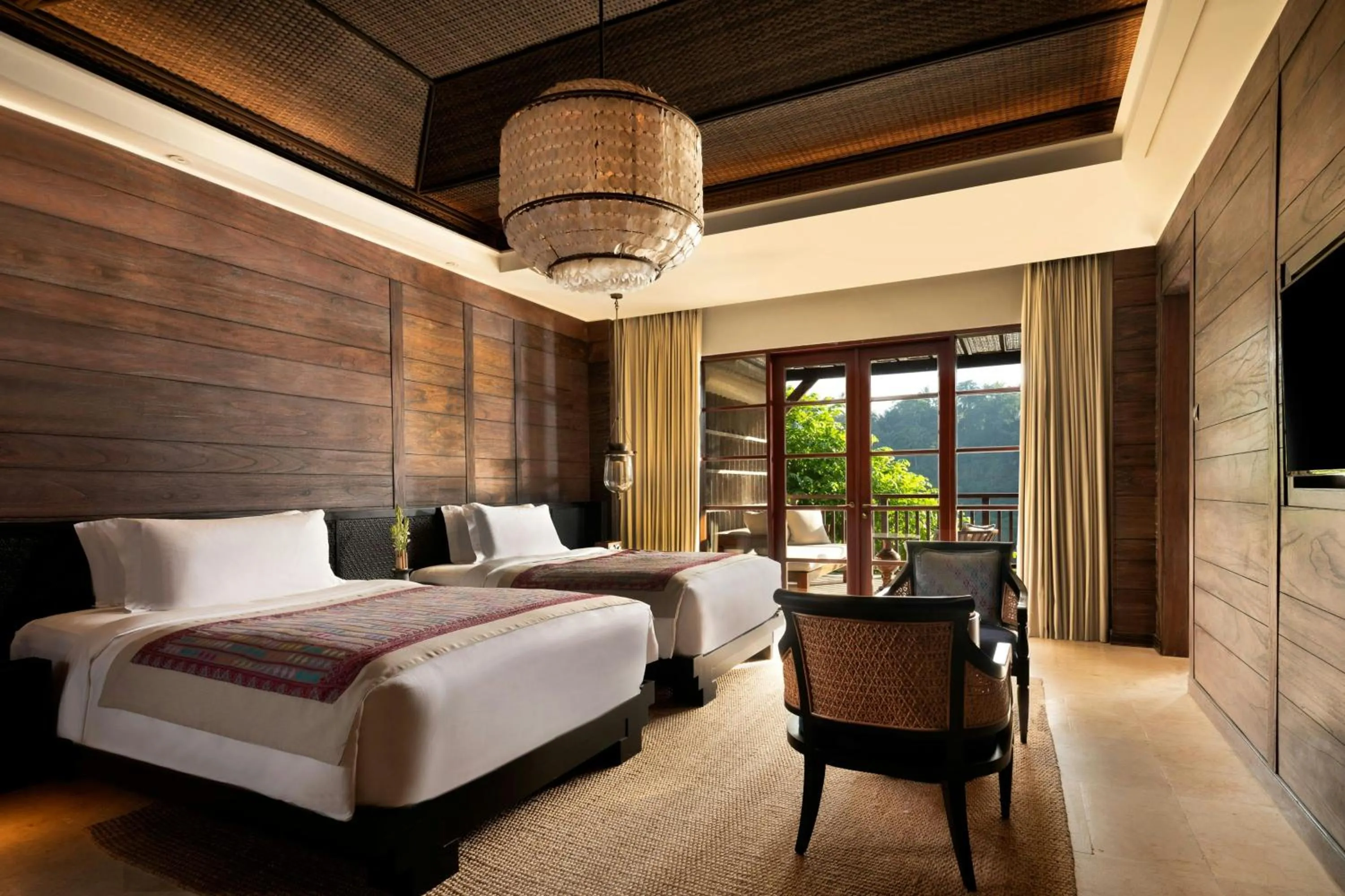 Bedroom, Bed in Mandapa, a Ritz-Carlton Reserve