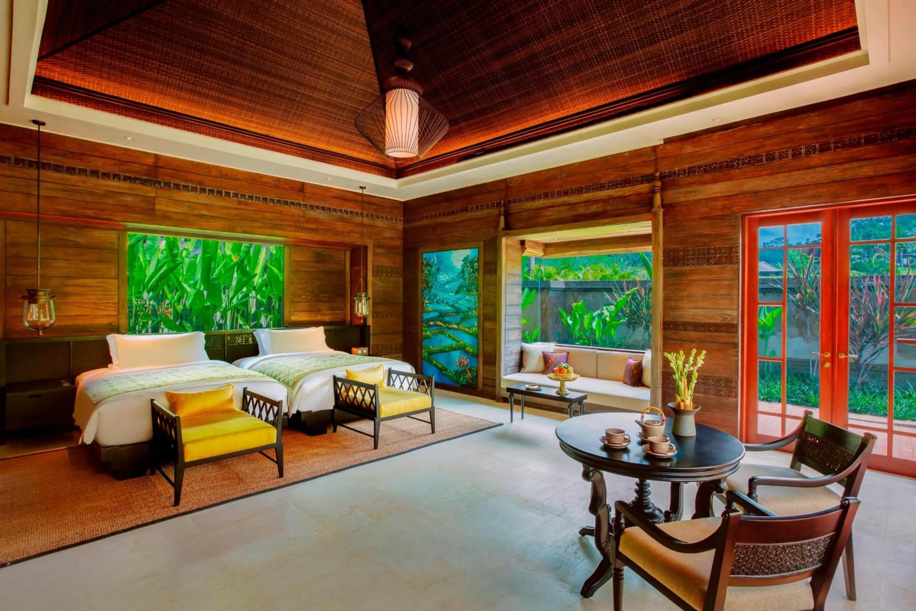 Bedroom, Bed in Mandapa, a Ritz-Carlton Reserve