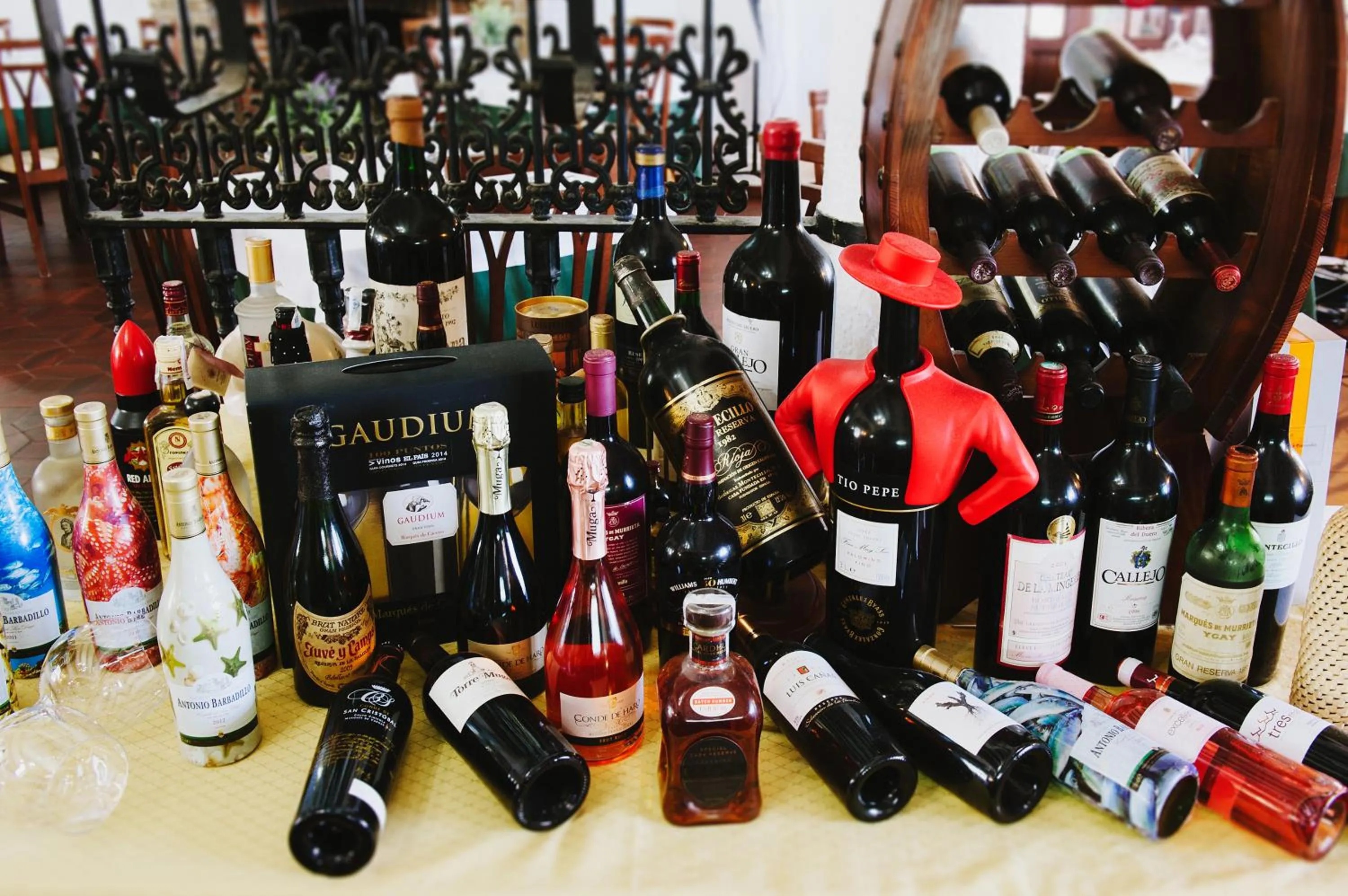 Alcoholic drinks in La Codorniz