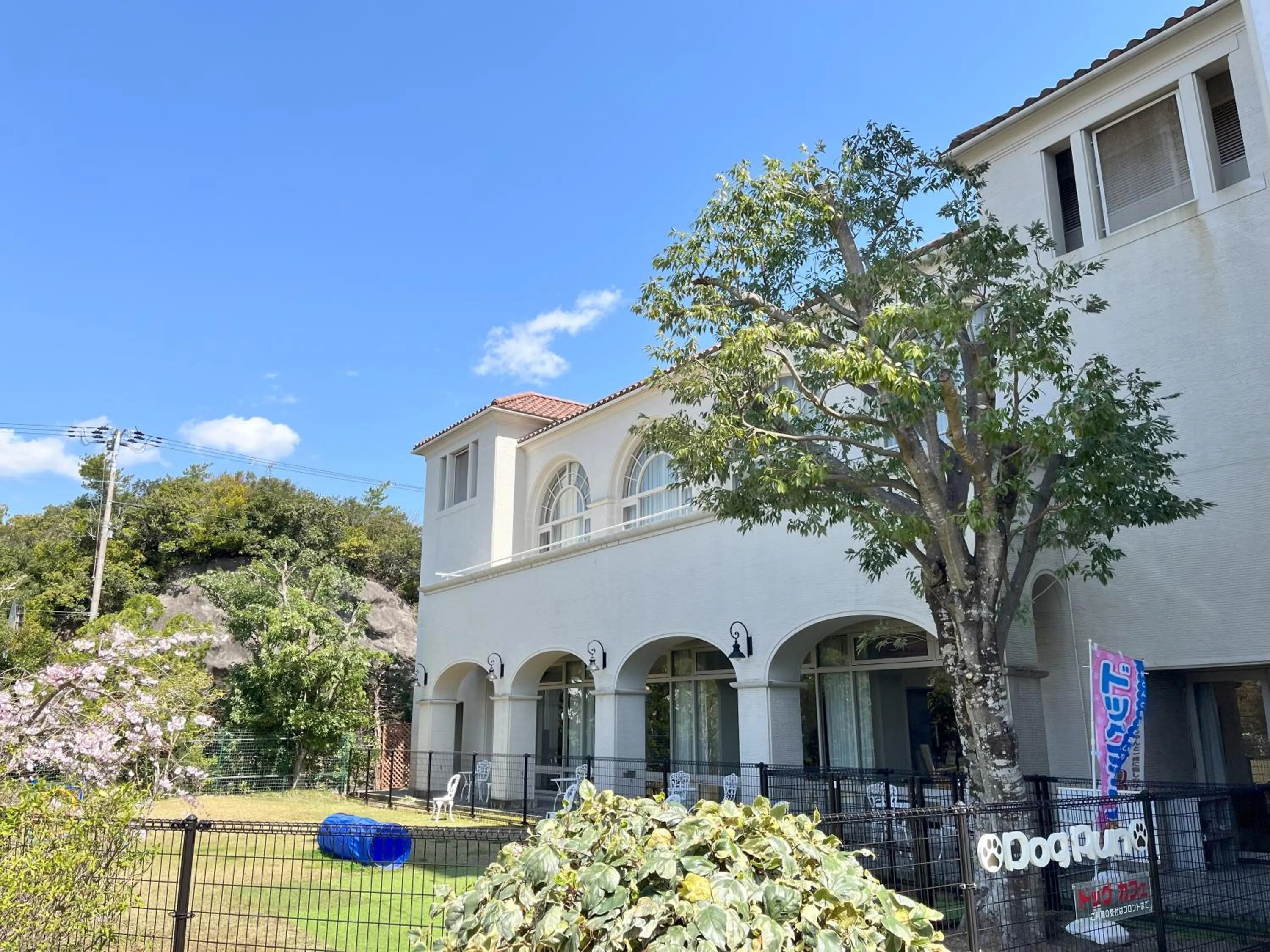 Property building in GARDEN HOTEL Hanayo